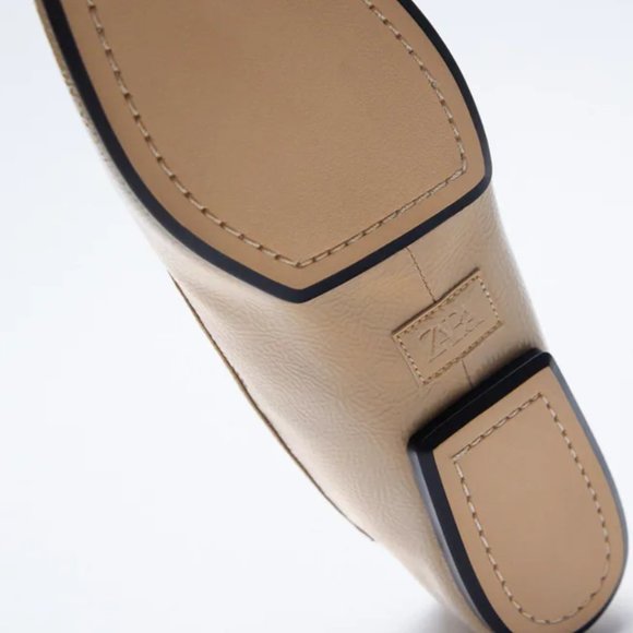 Zara Patent finish flats loafers - Picture 3 of 8